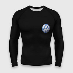 Рашгард мужской Volkswagen logo auto, цвет: 3D-принт