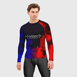 Рашгард мужской Horizon: Zero Dawn flame steel, цвет: 3D-принт — фото 2