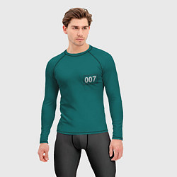 Рашгард мужской Игрок 007 - Игра в кальмара, цвет: 3D-принт — фото 2