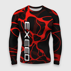 Мужской рашгард Exeed - red liquid