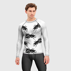 Рашгард мужской Mezzanine album, цвет: 3D-принт — фото 2