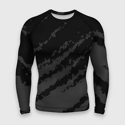 Рашгард мужской The color is black and gray, цвет: 3D-принт