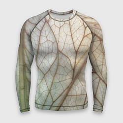 Рашгард мужской Прожилки листика, цвет: 3D-принт