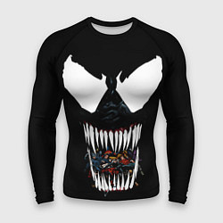 Рашгард мужской Веном жрет, цвет: 3D-принт