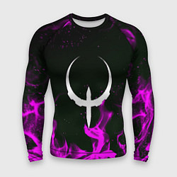 Рашгард мужской Quake fire neon, цвет: 3D-принт