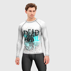 Рашгард мужской Dead by april краски, цвет: 3D-принт — фото 2
