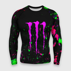 Рашгард мужской Monster energy splash color, цвет: 3D-принт