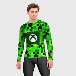 Рашгард мужской Minecraft xbox, цвет: 3D-принт — фото 2