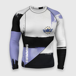 Мужской рашгард Плавание спортивное