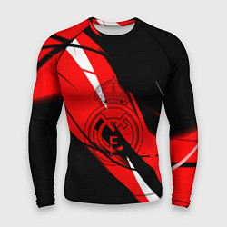 Рашгард мужской Real Madrid текстура, цвет: 3D-принт