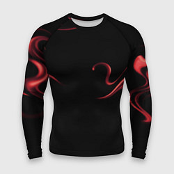 Мужской рашгард Color red abstraction