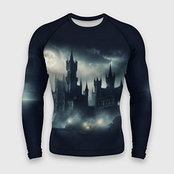 Рашгард мужской Ночной замок графа Дракула, цвет: 3D-принт