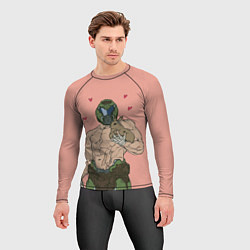 Рашгард мужской Палач рока с кроликом, цвет: 3D-принт — фото 2