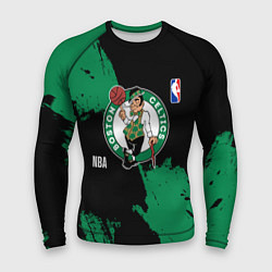 Рашгард мужской Бостон Селтикс баскетбольный клуб, цвет: 3D-принт