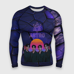 Рашгард мужской Astro retro style, цвет: 3D-принт