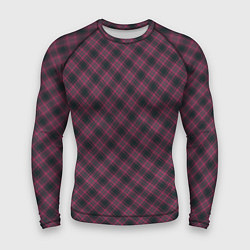 Рашгард мужской Tartan, цвет: 3D-принт