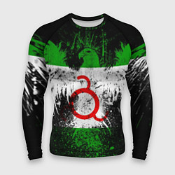 Рашгард мужской Ингушетия, цвет: 3D-принт