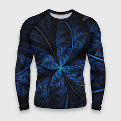 Мужской рашгард Синий цветок