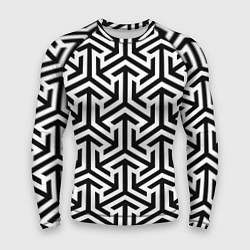 Рашгард мужской Кубическая абстракция, цвет: 3D-принт