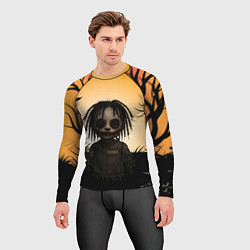 Рашгард мужской Bones кукла Вуду, цвет: 3D-принт — фото 2