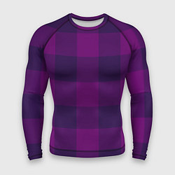 Мужской рашгард Баклажан ультрафиолет