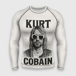 Рашгард мужской Kurt Cobain - grunge-art, цвет: 3D-принт