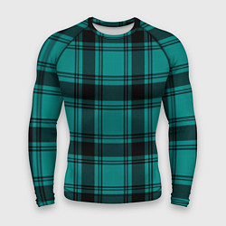 Мужской рашгард Checkered dark blue