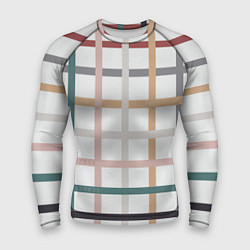 Рашгард мужской Плетенка пастельная, цвет: 3D-принт