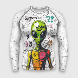 Рашгард мужской Вы не одиноки, цвет: 3D-принт