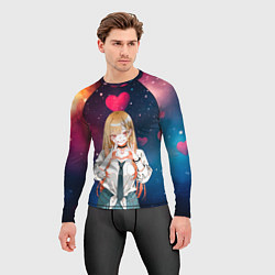 Рашгард мужской Марин Китагава с любовью - Эта фарфоровая кукла вл, цвет: 3D-принт — фото 2