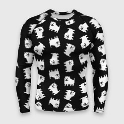 Рашгард мужской Annoying dog pattern - Undertale, цвет: 3D-принт