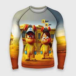 Рашгард мужской Dipper and Mabel - Breaking bad soap opera, цвет: 3D-принт