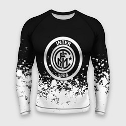 Рашгард мужской Inter краски, цвет: 3D-принт