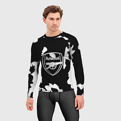 Рашгард мужской Арсенал камуфляжные краски, цвет: 3D-принт — фото 2