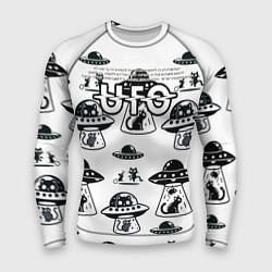 Мужской рашгард UFO и котики