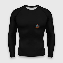 Рашгард мужской Motocross mountains, цвет: 3D-принт