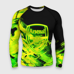 Рашгард мужской Арсенал кислотные краски, цвет: 3D-принт