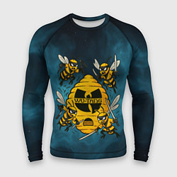 Рашгард мужской Wu-tang clan пчелы, цвет: 3D-принт