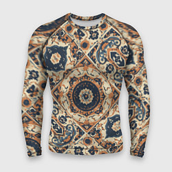 Рашгард мужской Узоры калейдоскопа, цвет: 3D-принт