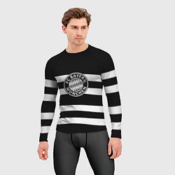 Рашгард мужской Bayern Mnchen волны, цвет: 3D-принт — фото 2