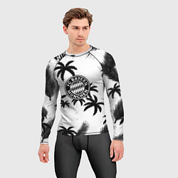 Рашгард мужской Бавария Мюнхен тропики, цвет: 3D-принт — фото 2