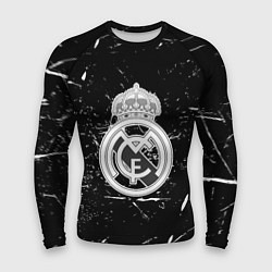 Рашгард мужской Ювентус краски штрихи, цвет: 3D-принт