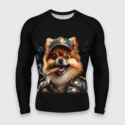 Рашгард мужской Гламурный чау-чау, цвет: 3D-принт