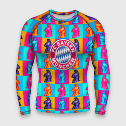 Рашгард мужской Fortnite x Bayern, цвет: 3D-принт