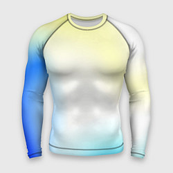 Мужской рашгард Color yellow blue white