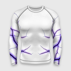 Мужской рашгард Color white purple