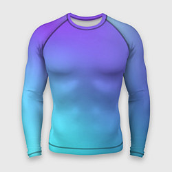 Рашгард мужской Color multi-colored gradient, цвет: 3D-принт