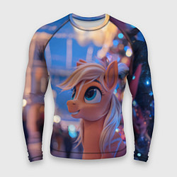 Мужской рашгард Милая лошадка символ 2026