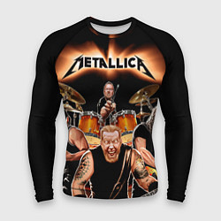 Рашгард мужской Metallica Band, цвет: 3D-принт