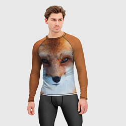 Рашгард мужской Взгляд лисы, цвет: 3D-принт — фото 2